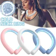 2025 Neck Cooler Tube Wearable Cooling Neck Wraps Hands Free Cold Gel Ice Pack