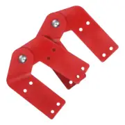 2 Pcs Attic Ladder Hinges Loft Telescopic Work Folding Joint Step