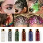 Body Pearl Gel Face Diamond Sequins Highlight Chunky Glitter Liquid Eyeshadow