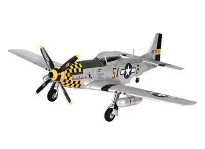 RC P-51D MUSTANG Brushless RC Airplane W/ 6ch Radio 2.4ghz RTF 30" -YELLOW-