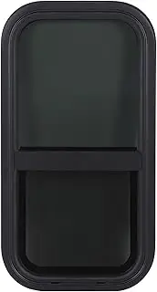 Tihebeyan 24.4x12.2 RV Aluminum Alloy Tempered Glass Window with Screen for Campers, Resistant Trailer Window, Suitable for RV Sliding
