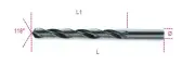 Beta Tools 410 HSS Twist Drill Bit Cylindrical Shank Rolled 4mm 004100076