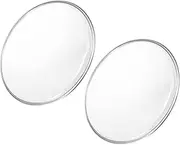 uxcell 13 Inch Drum Head Drum Skin Sound Controlled PET Material, Transparent, Pack of 2