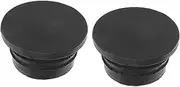 ROMISBABA Swimming Pool Winterizing Plugs 2pcs Pool Ladder Bumper Caps Rubber Stopper Plugs for Ladder