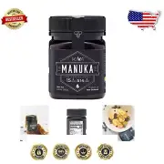 Traceable Raw Manuka Honey 100% Pure with QR Code - 8.8oz, UMF Certified