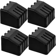 Abaodam 4pcs Foot Pads for Fitness Equipment Nonskid Chair Feet Floor Protectors and Scratch-Resistant for Gym Equipment and Home Furniture