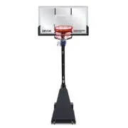 Hook 54" Dunk Master Adjustable Acrylic Basketball Hoop System Sports Backboard