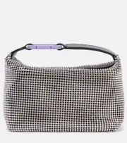 [Eera] Eéra Moonbag embellished mesh pouch One Size silver