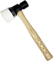 Powernail No. 5 Iron White Rubber Capped Mallet