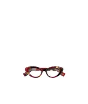 Gucci Eyewear Cat Eye Frame Glasses 50 spotted-cyclamen