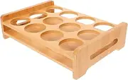 Shot Glass Display Shelf Bamboo Organizer for 12 Shot Glasses Beer Glass Holder for Party and Home