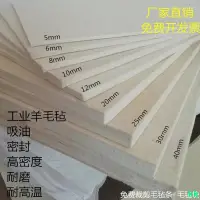 在飛比找蝦皮商城精選優惠-工廠直銷#工業羊毛氈密封羊毛氈條耐磨耐高溫防塵防震高密度吸油