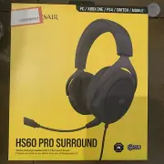 NEW IN BOX/SEALED Corsair HS60 Pro Surround 3.5mm/ USB Gaming Headset - Black