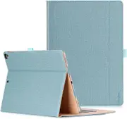 Apple iPad Pro 12.9 Case ProCase Leather Stand Folio Case Cover for iPad Pro 12.9 Inch , with Multiple Viewing Angles, Auto Sleep/Wake, Apple Pencil Holder Teal(Both 2017 and 2015 Models)