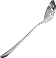 STOBAZA Small Colander Stainless Steel Slotted Spoon Reusable Kitchen Gadgets for Everyday Use