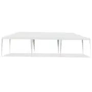 HONEY JOY Canopy Tent 10"x30"x9" Polyethylene Semi-Permanent Rectangle in White
