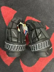 $129 Warrior Covert Krypto Pro Senior Ice Hockey Gloves Black 15” New
