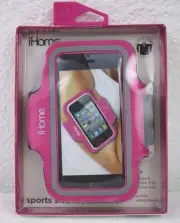 NEW iHome Sports Sleeve Adjustable Armband Fits iPhone 6 5 5s 5c 4 4s