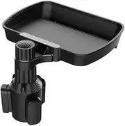 ATATHXHQay Dual Cup Holder Expander Adjustable for 360°Rotating Multifunctional Car Seat Cup Holder Snack Tray Drink Holder(Without Cup Holder)