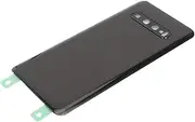 S10 Back Glass Replacement with Touch Screen Pen, Pre Installed Camera Lens and Tape, Repair Tools Kit (Black)