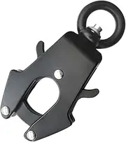 Dog Leash Safety Carabiner - Dog Leash Carabiner, Clasp | Frog Clip Swivel Safety Clasp, Heavy Duty Metal Zinc Alloy Hardware Quick Release Locking for Training, Walking, Hiking