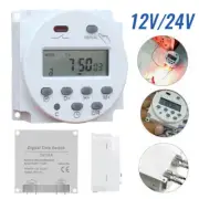 DC 12V Timer Switch Day/Week LCD Time Relay Digital Programmable Control AU