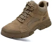 [AUXDIQ] Safety Trainers Men's Steel Toe Cap Trainers Lightweight Safety Shoes for Men Breathable Work Boots