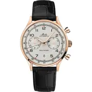 MIDO Multifort Patrimony Chronograph Leather Strap Watch