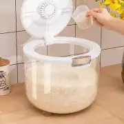 Transparent Insect Moisture Proof Sealed Rice Bucket Grain Storage Storage Box