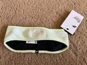 Nike Club Fleece Youth Headband Color Light Green White One Size