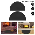 Fire Resistant Mat Fireproof Fireplace Area Rug Hearth Grill Floor Protection AU