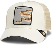 [Goorin Bros.] Duck Canvas Collection Trucker Hat for Men and Women, Cream (Deadly Companion), One Size, Cream (Deadly Companion), One Size