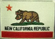 Fallout New California Republic Iron On Patch