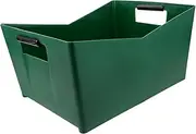 Cabilock Ice Cube Bucket for Beer Beverage Reusable Ice Holder with Handle for Bars Parties Events Compact Design for Easy Storage