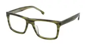 Lozza VL4347 Ischia 1 0VBB Men's Glasses Green Size 56 - Private Health Rebate - Blue Light Block Available