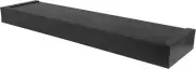 HIGH & MIGHTY 515608 Modern 24" Floating Shelf Holds up to 20Lbs, Easy Tool-Free