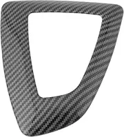eMagTech 1pc Auto Gear Shift Panel ABS Carbon Fibre Cover Compatible with BMW F20 F21 F22 F30 F32 F34 F36 F10 F07 F12 F25 F26 F15 F16(RHD)