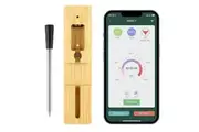 Wireless Meat Thermometer, Smart Thermometer with 165ft Range, Ideal for BBQ Oven Grill Smoker Rotisserie