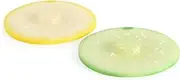 Charles Viancin Citrus Food and Kitchen Drink Tin Can Covers 2-Pieces, Lime, 10 cm