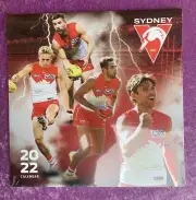 AFL Sydney Swans Calender - 2022 - New - Sealed