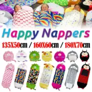 Happy Nappers Kid Birthday Gift Bag Children Sleeping Blanket Winter Fluffy Warm