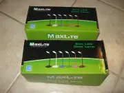 NEW MaxLite SLIM LED DESK LAMP BLACK USB 2.0 PORT TOUCH ON OFF ADJUSTABLE NECK
