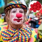 10 Pcs Halloween Foam Make Up Red Nose Sponge Clown Cosplay Props Red Ball
