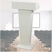 Lectern Podium Stand, Lectern Podium Stand,Podium Stand Church Lectern, Height 118cm Iron Portable Reading Table, Professional Presentation Podium for Restaurants, Weddings,B-Size:b