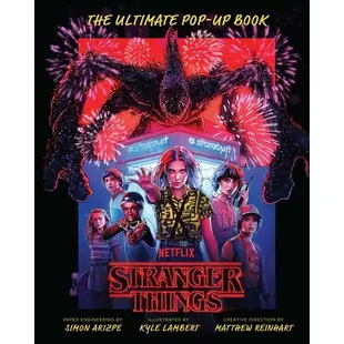 【預售】Stranger Things: The Ultimate Pop-Up Book，怪奇物語：立體書（美版）艾美獎 Netflix 英文原版藝術畫冊畫集