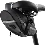 Bike Saddle Bag - Bike Bag Under Seat Waterproof | Large Capacity Multi-Functional Storage Bag for Mobile Phones, Power Banks