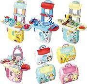 Boys and Girls Make-up Doctor Toolkit 678-7 Home Doctor's Bag Suitcase