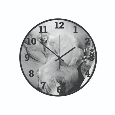 Jean Harlow Sex Star 1930s Art Wall Hanging Wall Clock Time Piece