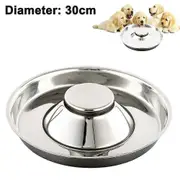 Stainless Steel Puppy Bowls, Puppy Feeder, Dog Food and Water Bowl, Food Feeding Weaning for Small Medium Large Dogs, Pets 30ml