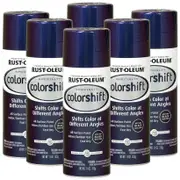 (6 PACK) Rustoleum 254860 Specialty Colour Shift Spray Paint - Galaxy Blue